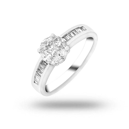 Anillo de Compromiso Endless Love con diamantes