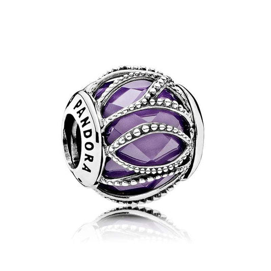 Charm Brillo Entrelazado Morado-Pandora-791968ACZ