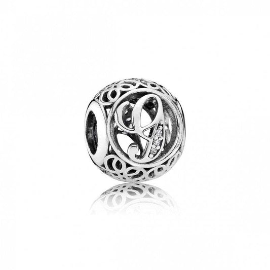 Charm Plata Circonita Letra G - 791851CZ - Pandora