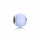 Charm Plata Pandora Cristal Blanco Opalescente