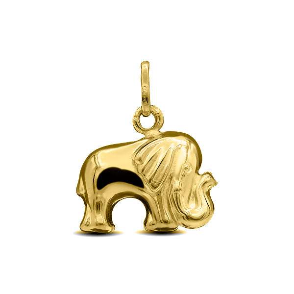 Colgante de Oro 18K Elefante