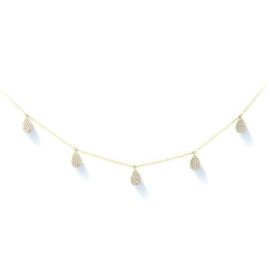 Collar EXTASIS Oro Amaillo 18K con Diamantes