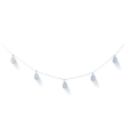 Collar EXTASIS de Oro Blanco con Diamantes