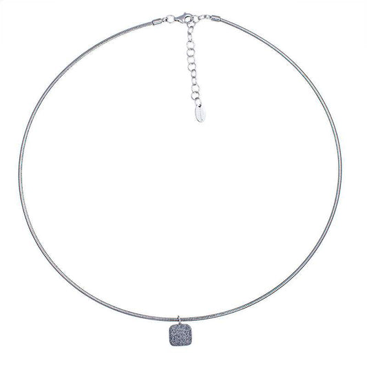 Collar Pesavento DNA Polvo Gris Perla WDNAG060