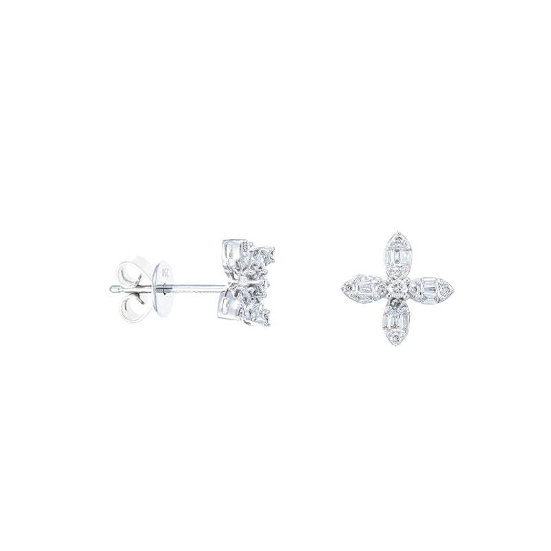 Pendientes AVANT Diamantes Marquise Oro Blanco 18K