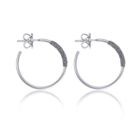 Pendientes Aros PESAVENTO Oro Blanco 18K