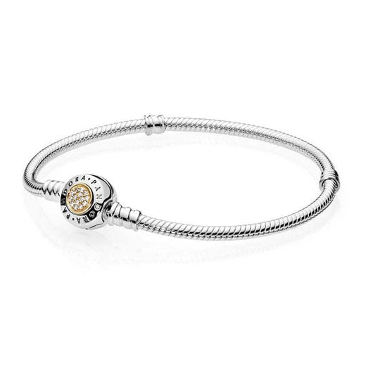 Pulsera Moments Dos Tonos - 590741CZ-17