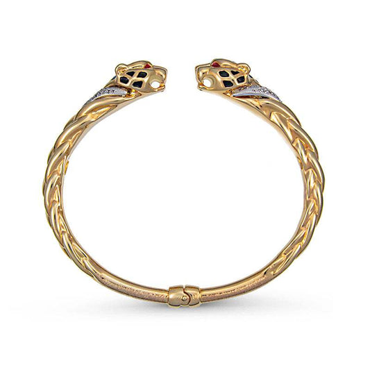 Pulsera PANTERA en Oro Amarillo 18K