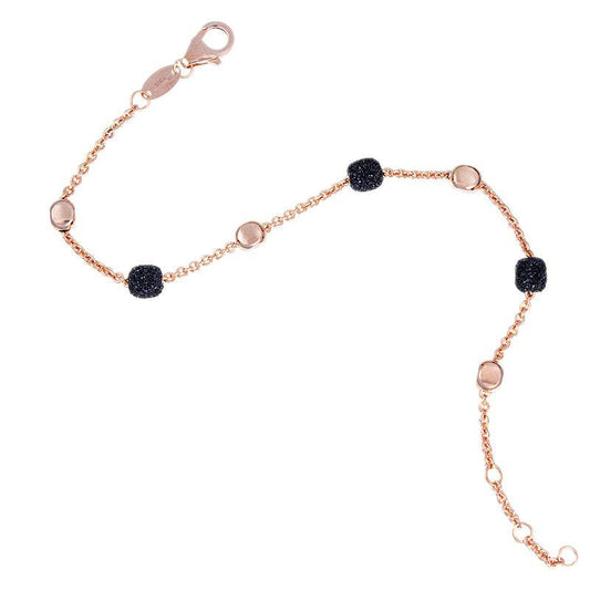 Pulsera POLVERE DI SOGNI Rosa Negro WPLVB908 pesavento