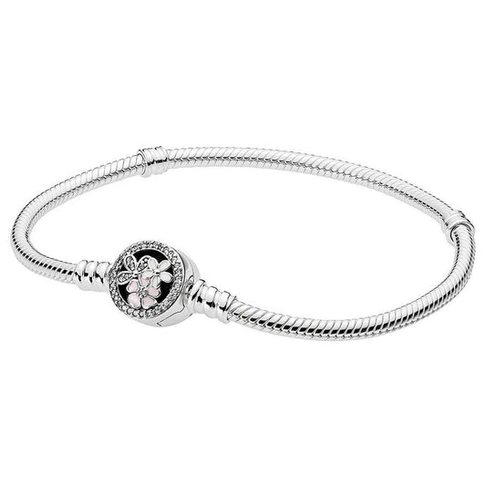 Pulsera Pandora Moments Florecer Poético-17cms