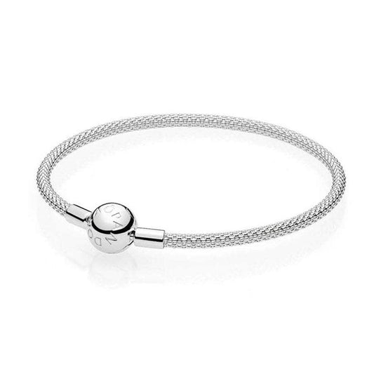 Pulsera Pandora Moments Malla Plata de Ley 925 19c