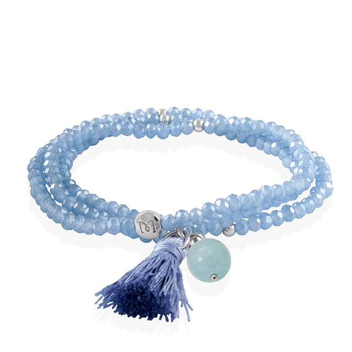 Pulsera ZEN BLUE con piedra natural