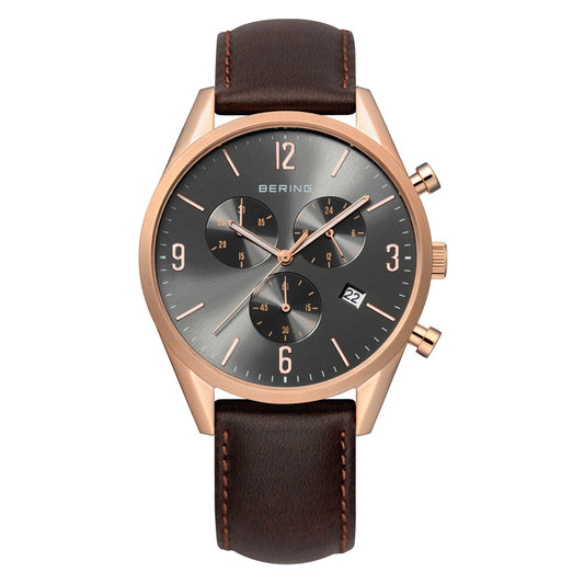 Reloj Bering de Hombre Oro Rosa 10542-562