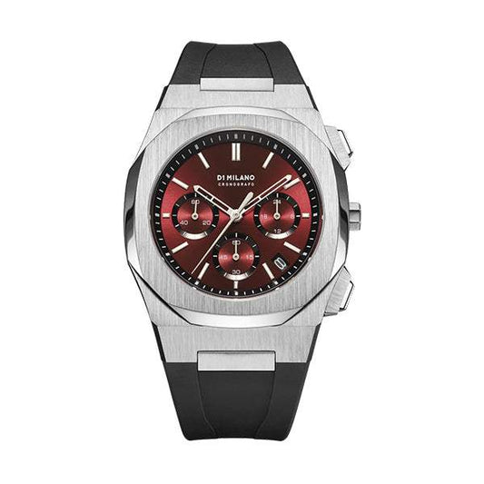 Reloj D1-Milano Chronograph BURGUNDY D1-CHRJ03