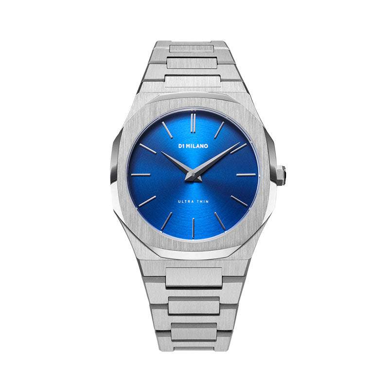 Reloj D1-Milano Ultra Thin GEO Esfera Azul