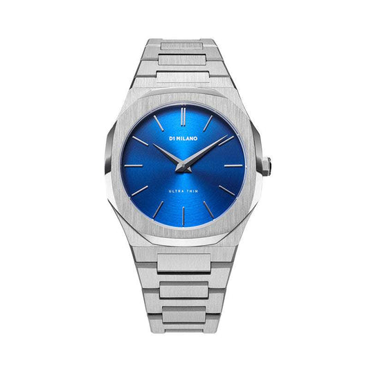 Reloj D1-Milano Ultra Thin GEO Esfera Azul