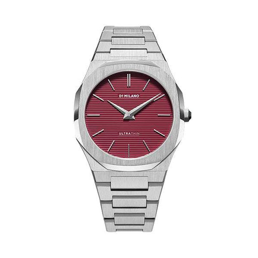 Reloj D1 Milano BORDEAUX Ultra Thin Acero