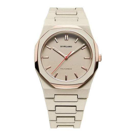 Reloj D1 Milano PolyCarbon TAUPE MESH