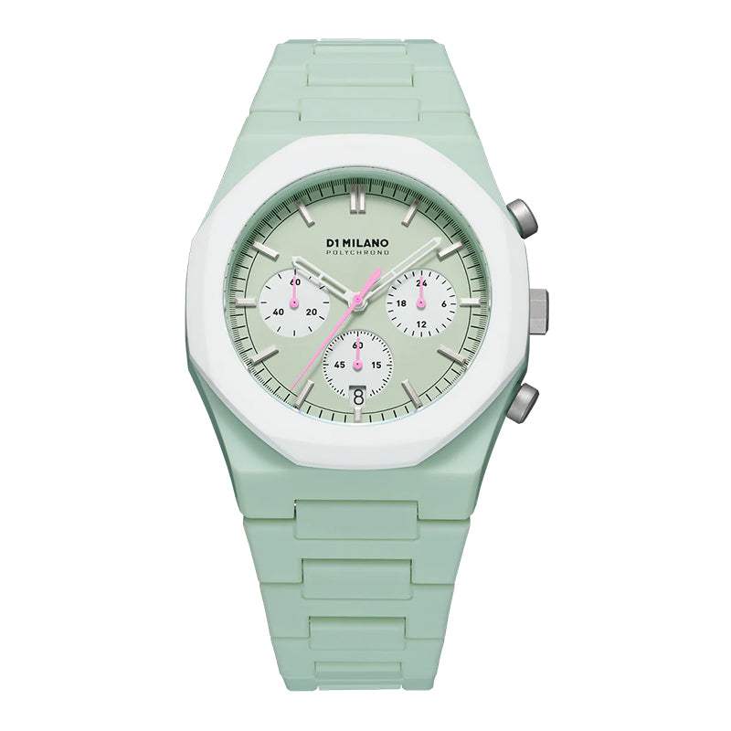 Reloj D1 Milano PolyChrono GREEN BLAST PHBJ02