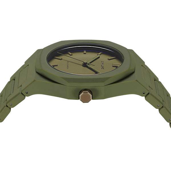 D1 Milano Polycarbon green watch D1-PCBJ22